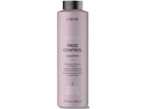 Lakme šampūnas nepaklusniems plaukams Teknia Frizz Control Shampoo 1000ml